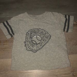 Jumping beans Gray baseball t shirt